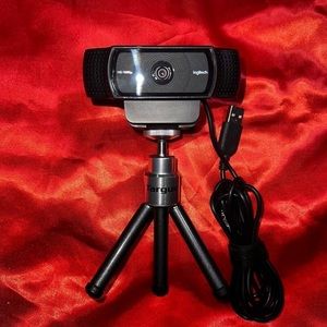 Logitech C920 Pro HD Webcam + Mini Tripod (Targus)